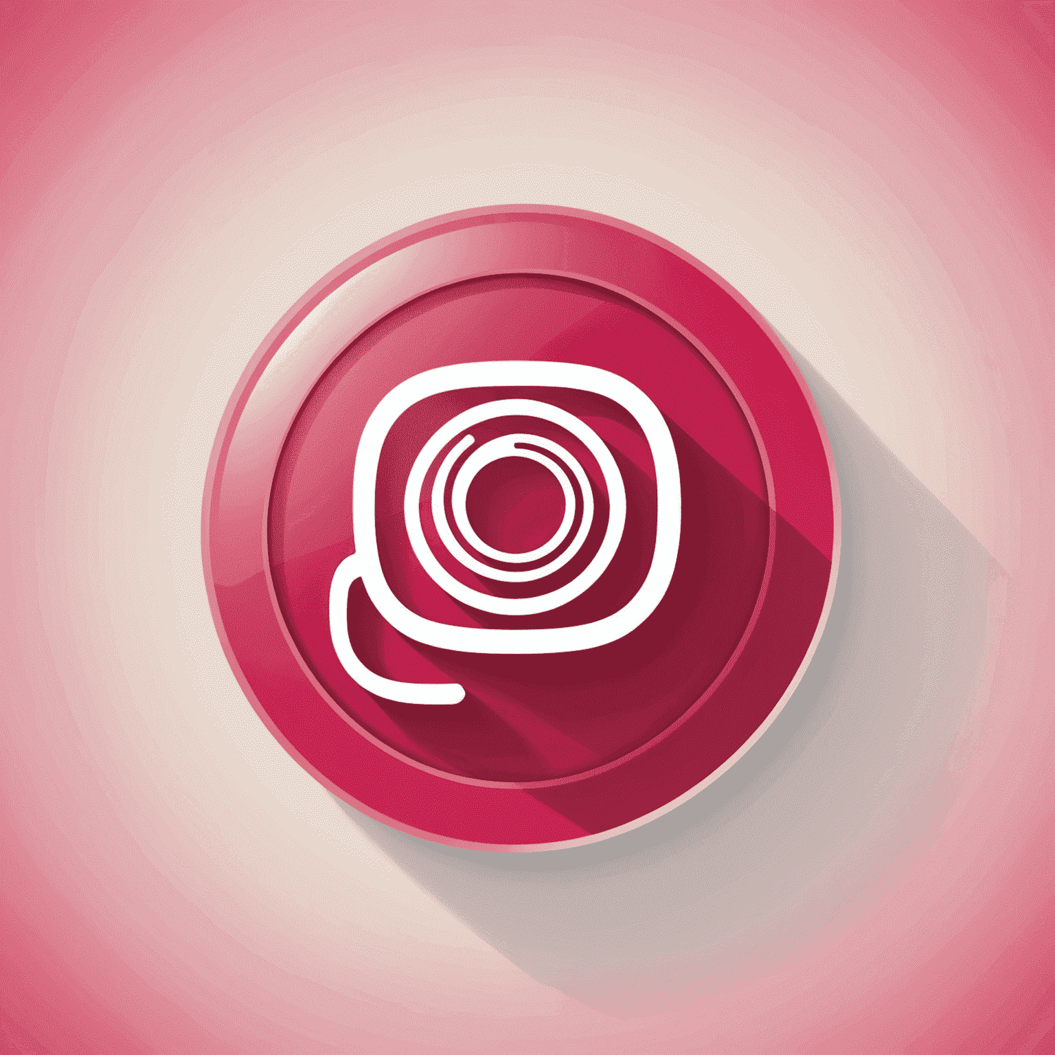 Phonebirety logo - A stylized phone icon with red and pink colors