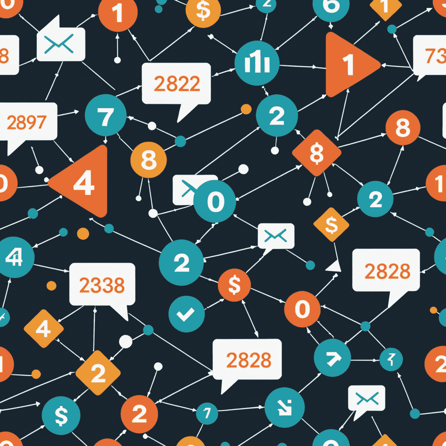 Illustration of a seamless number transfer process, showing a phone number moving from one network to another with arrows and checkmarks